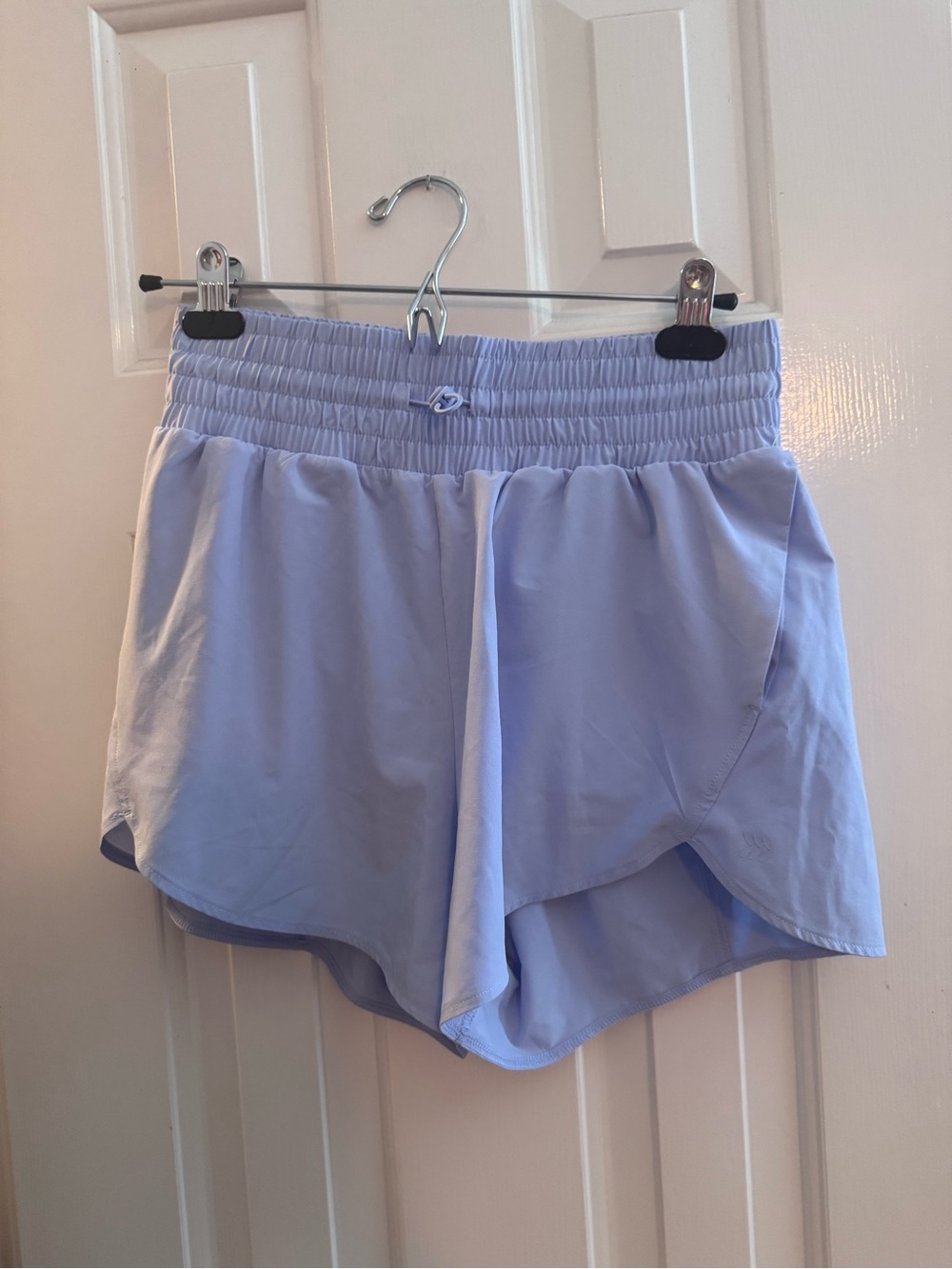 All In Motion Womens Athletic Shorts Light Blue Small NWOT